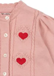 Konges Sløjd Soleil vestje silver pink biokatoen