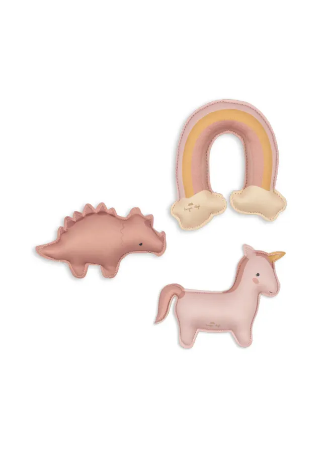 Konges Sløjd Duikvriendjes Unicorn 3-pack zand