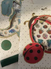 Konges Sløjd Puffy stickers ladybug 3D