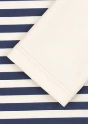 Konges Sløjd Aster Zwemblouse Marin Stripe UPF 50+ UV