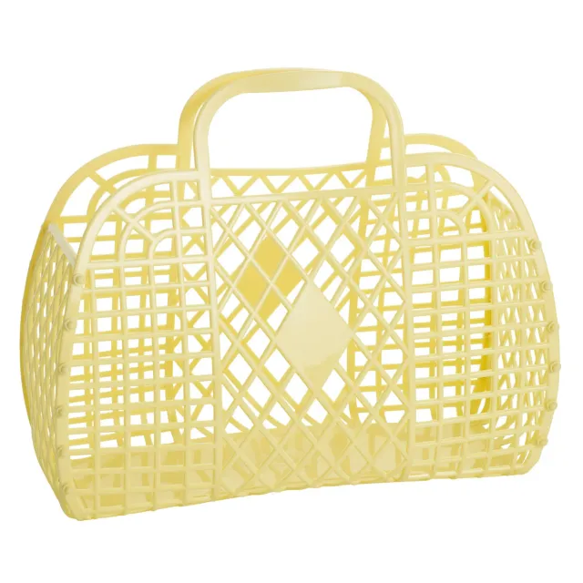 The Mompany Retro Basket L mand geel