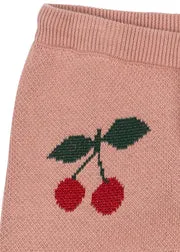 Konges Sløjd Lapis broek cherry jacquard katoen