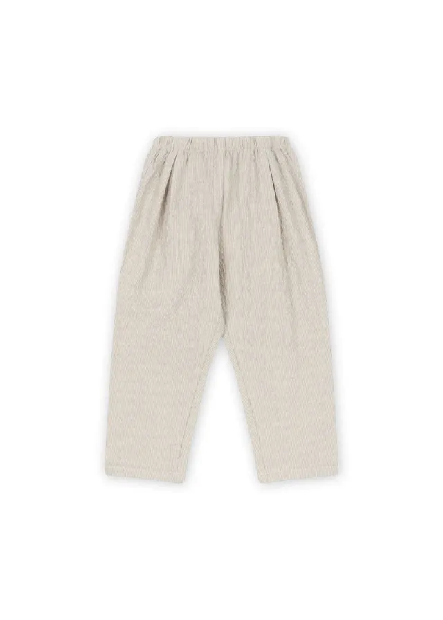 Konges Sløjd Elliot broek quarry stripe seersucker