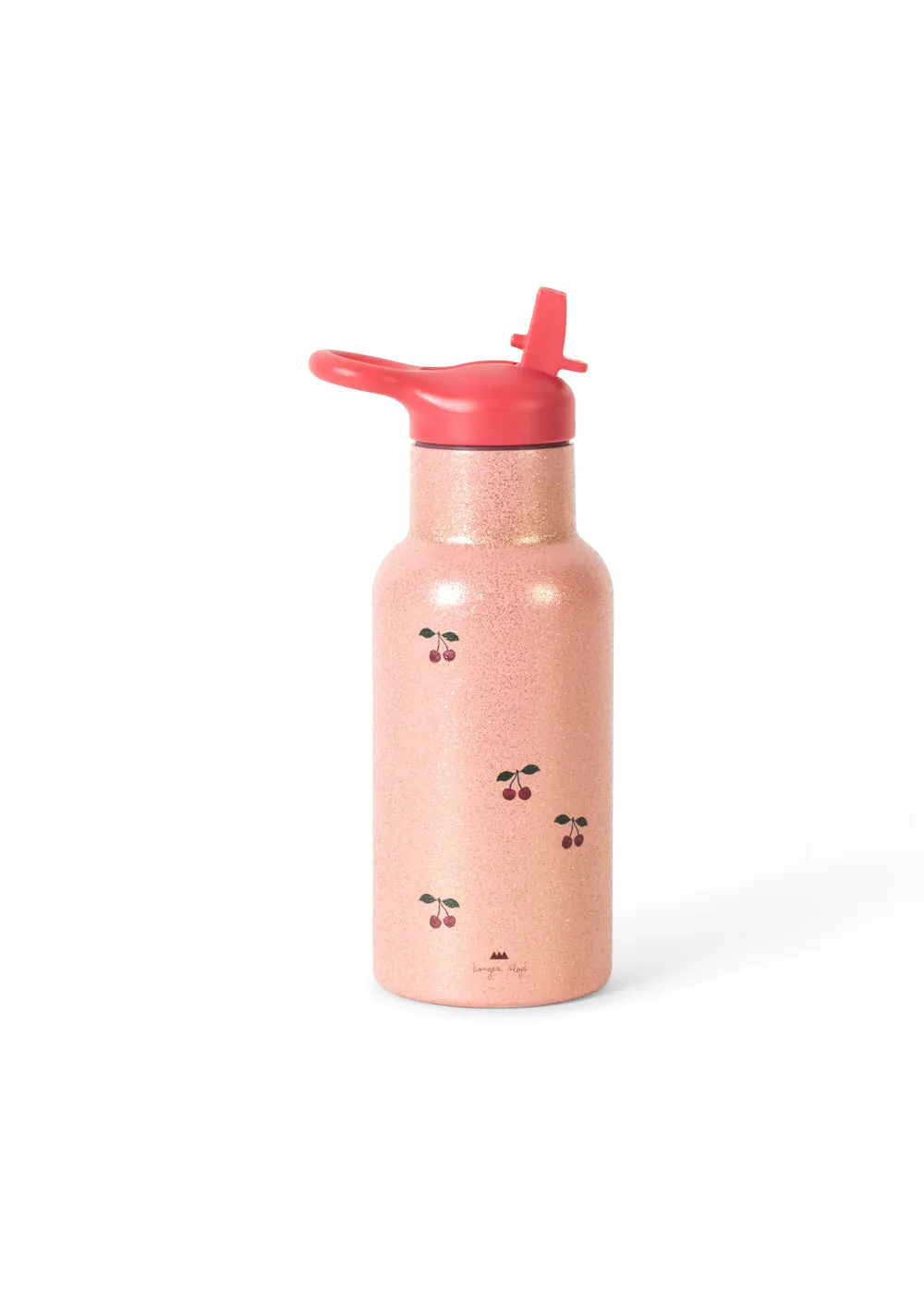 Konges Sløjd thermofles cherry glitter 350 ml rvs