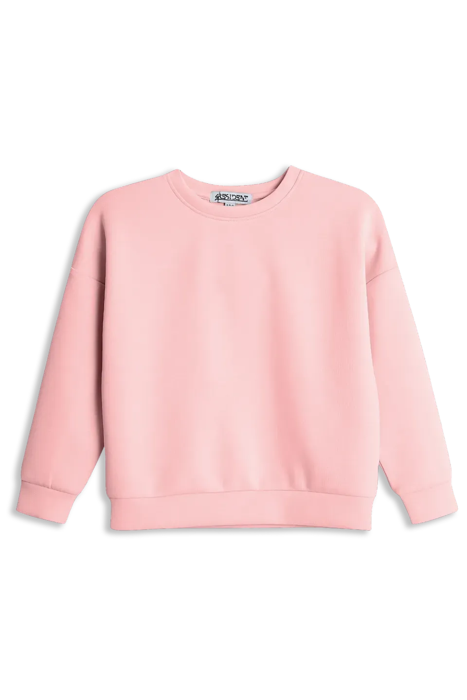 4PRESIDENT Merel hoodie light pink modal geborsteld