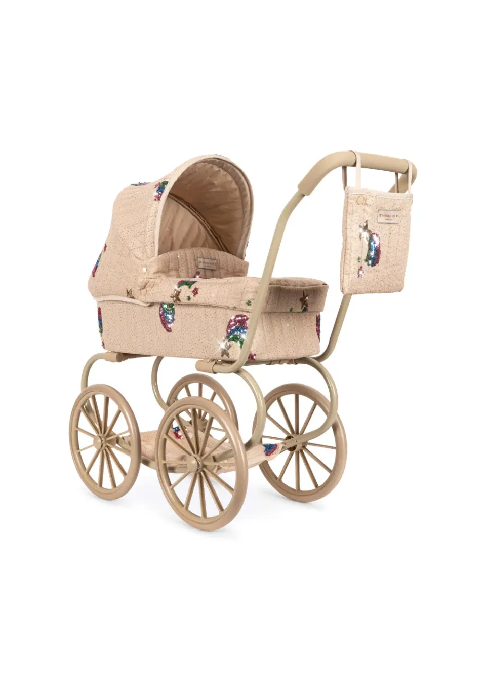 Konges Sløjd Minnie poppenwagen rainbow star opvouwbaar