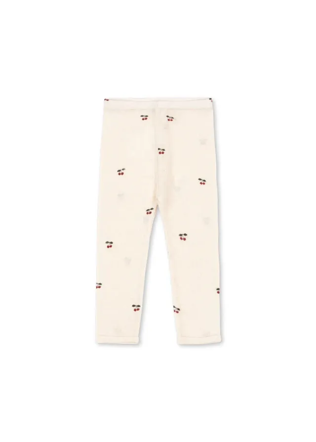 Konges Sløjd Uma legging cherry wol kersenprint