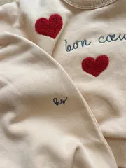 Konges Sløjd Lou Sweater Shifting Sand Biokatoen