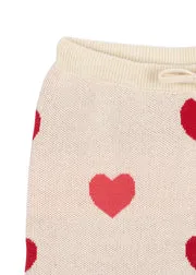 Konges Sløjd Lapis broek coeur coloré biokatoen wijd