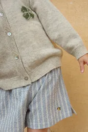 Konges Sløjd Elliot shorts trio bleu stripe biokatoen