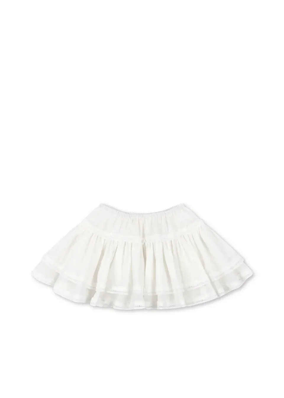 Konges Sløjd Mora Rok Optic White Biokatoen Broderie