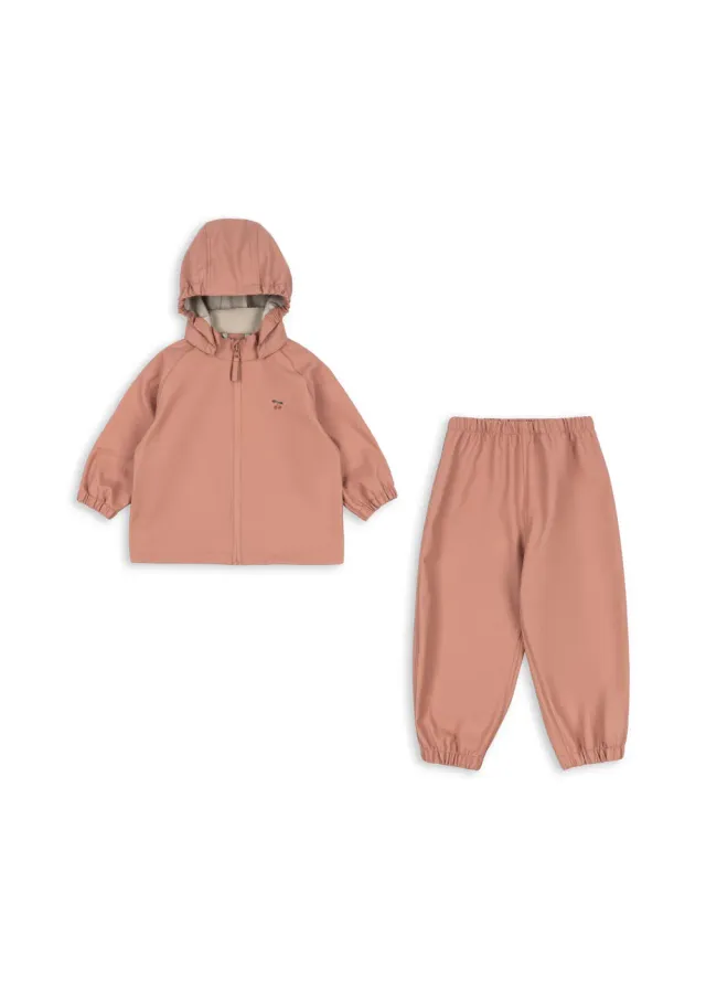 Konges Sløjd Plainy regenset cameo brown waterdicht