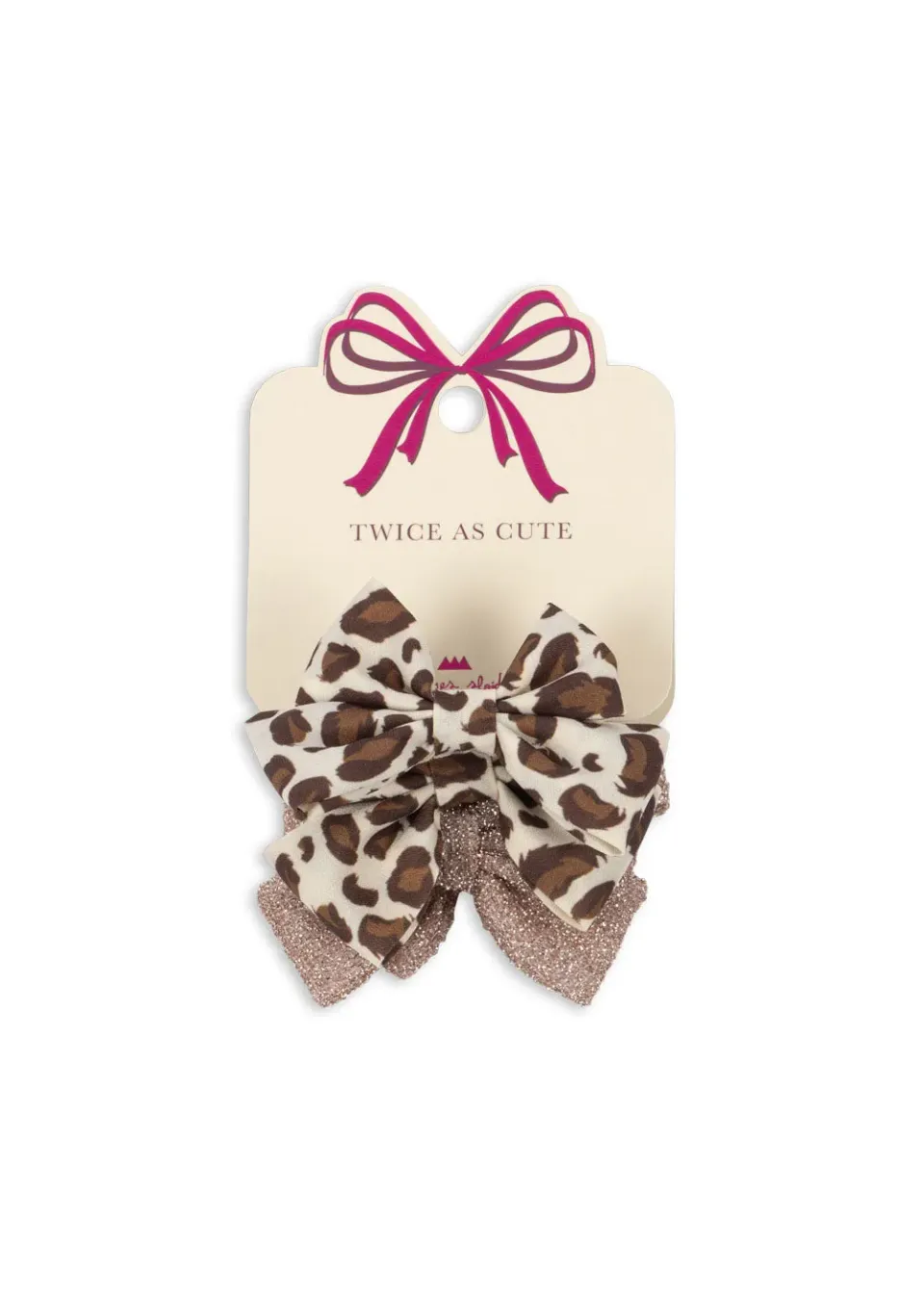 Konges Sløjd Strik Haarelastiekjes 4-pack leo/rose meisjes