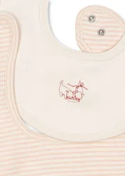 Konges Sløjd Fio slabbetjes blush mix 2-pack biokatoen