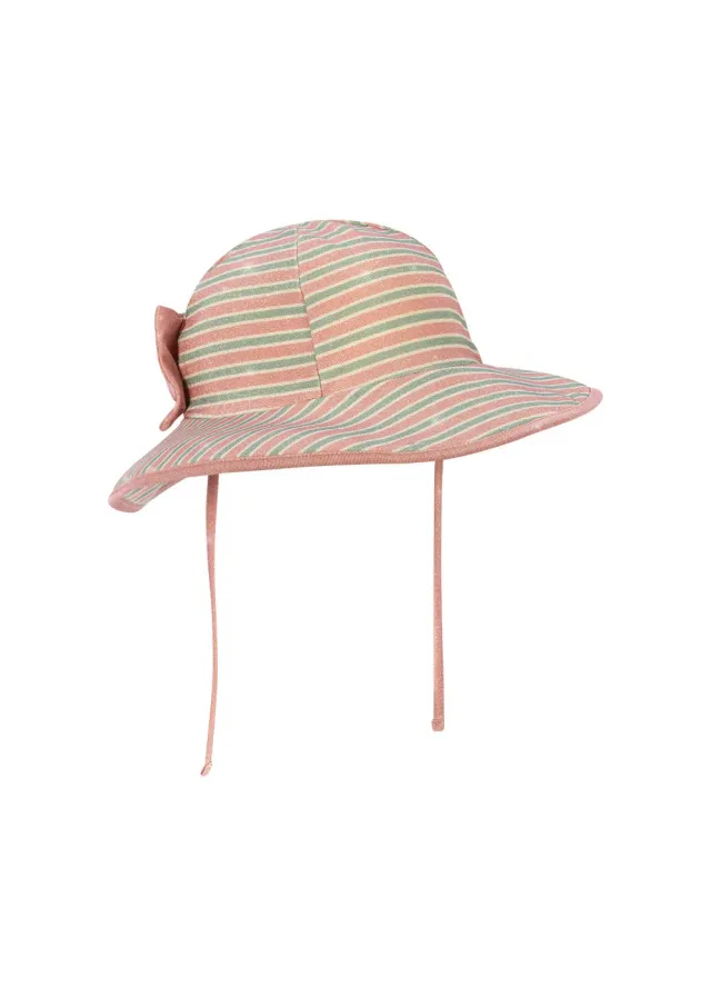 Konges Sløjd Bowwow zwemhoed blush stripe strik