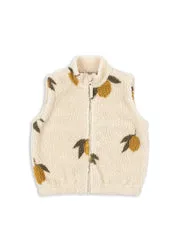 Konges Sløjd Jody bodywarmer mon grand citron teddy