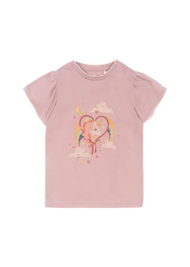 Konges Sløjd Famo T-shirt deauville mauve biokatoen