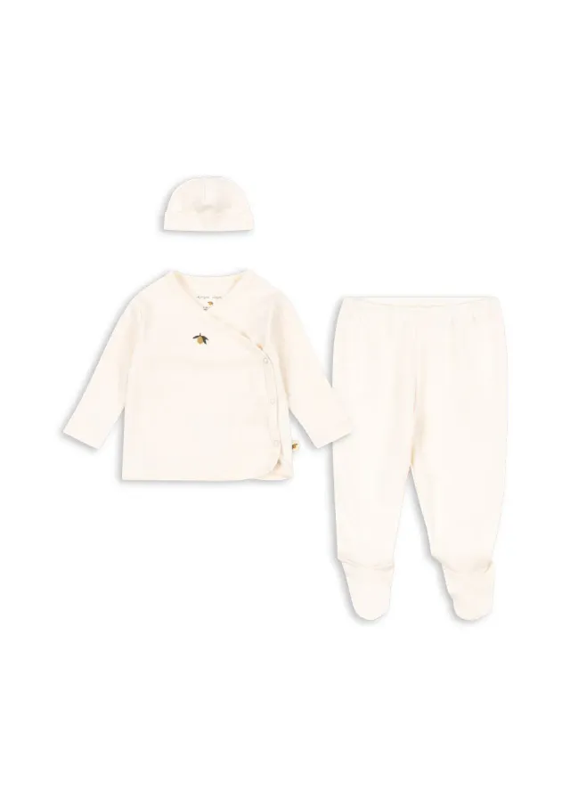 Konges Sløjd Take Me Home newbornset antique white