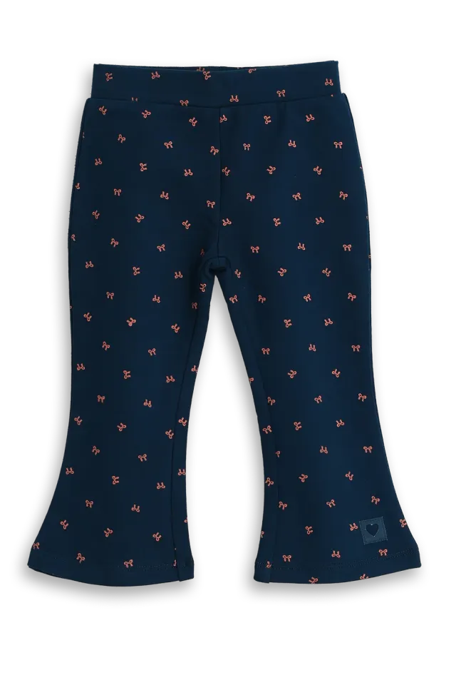 4President Eefje broek strikjesprint blauw meisjes