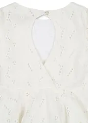Konges Sløjd Glaise jurk antique white biokatoen