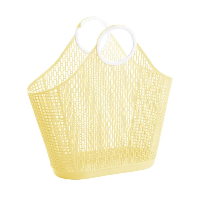 The Mompany Fiesta shopper geel plat