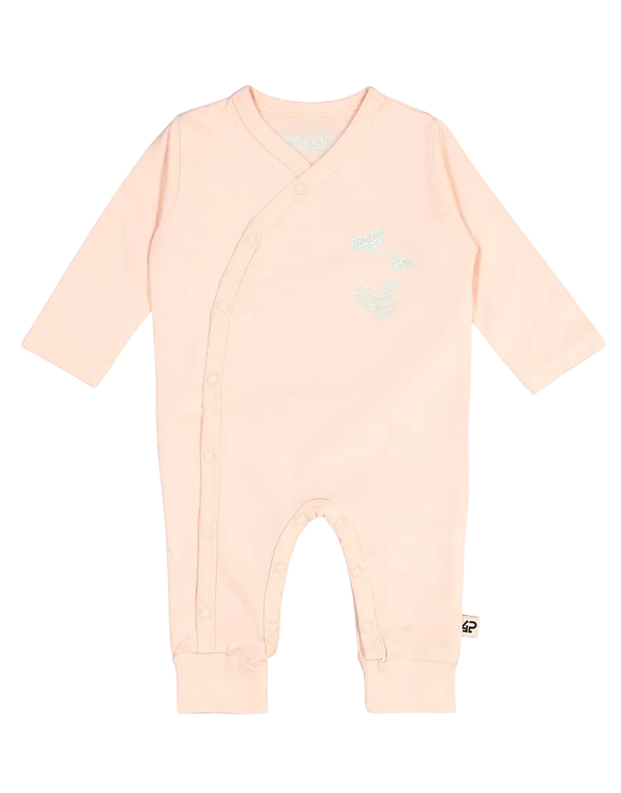 4President Billy Blush romper baby katoen