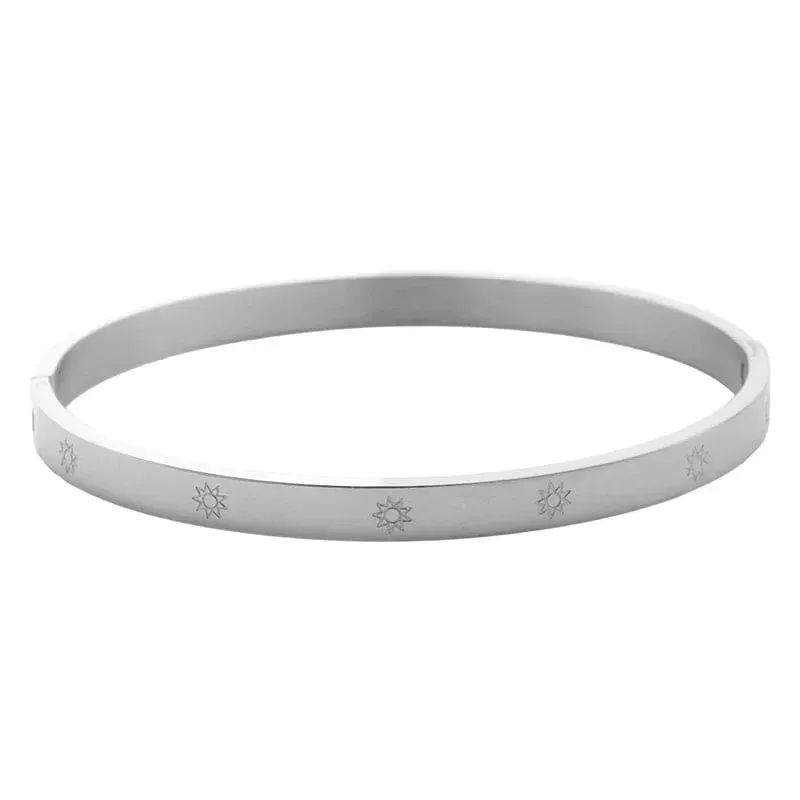 SODA FASHION Sunny stalen armband zilver
