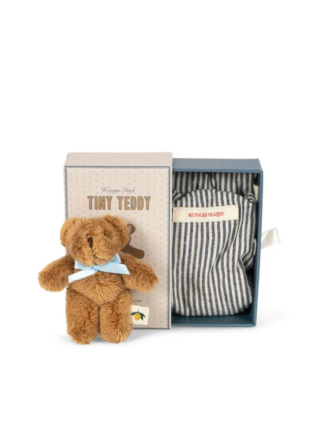 Konges Sløjd Milo Tiny Teddy knuffel brown mini
