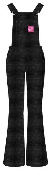 4President Halina Black tuinbroek meisjes denim
