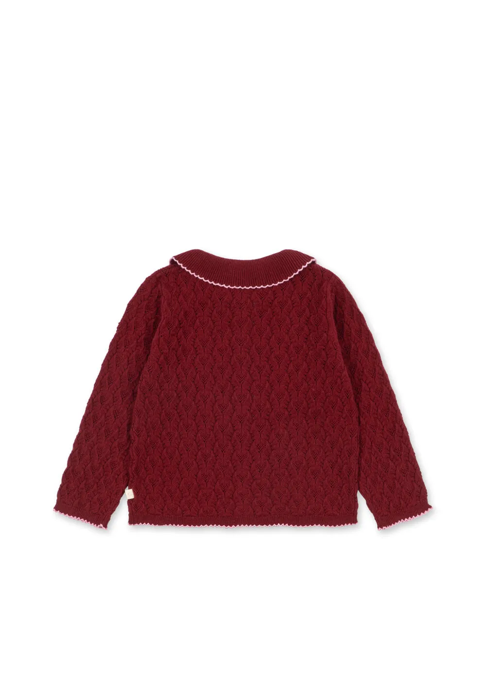 Konges Sløjd Rosier vestje pomegranate kasjmier