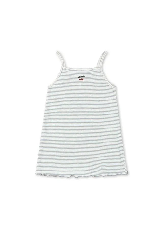 Konges Sløjd Roli Jurk Sleet Stripe lurex strapjurk