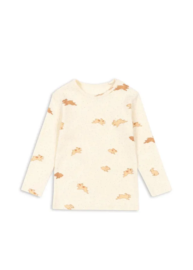 Konges Sløjd Minnie longsleeve shirt petit lapin biokatoen