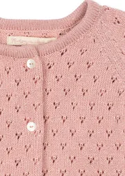 Konges Sløjd Hannah vest mellow rose katoenmix