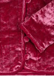 Konges Sløjd Carlito overshirt sangria fluweel vest