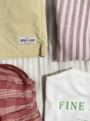 Konges Sløjd Era T-shirt off white fine dining linnenmix