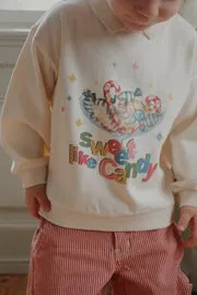 Konges Sløjd Spotty Polo antique white biokatoen