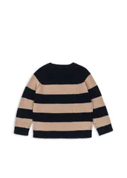 Konges Sløjd Vitum Trui Blue Stripe merinowol