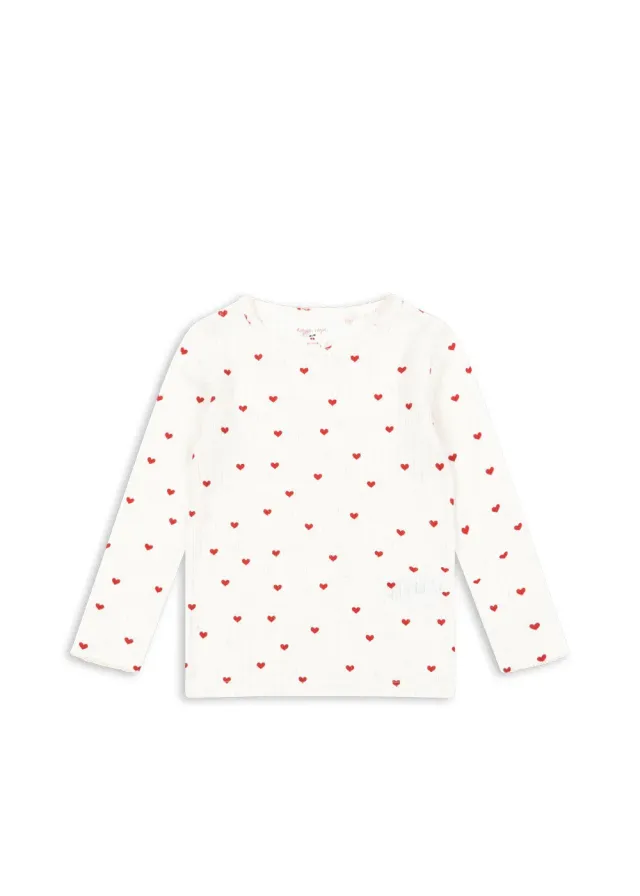 Konges Sløjd Minnie Blouse Amour Rouge Bio