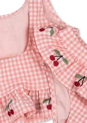 Konges Sløjd Soline bikini geranium pink seersucker