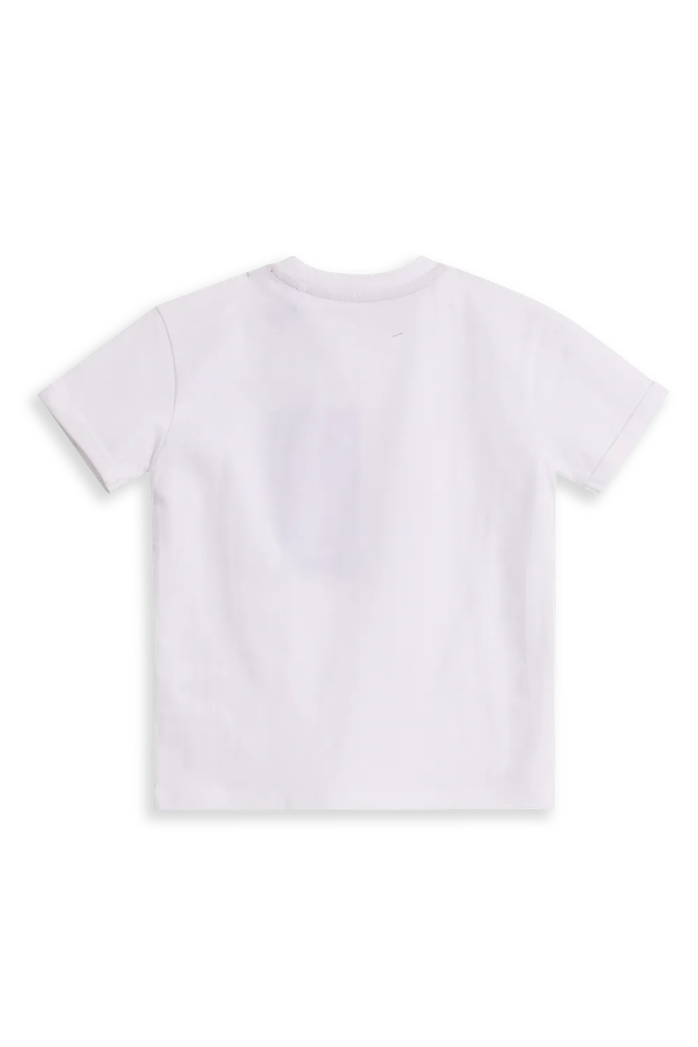 4PRESIDENT Colin T-shirt wit katoen met drukknoopjes