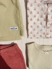Konges Sløjd Itty Set kledingset canyon rose bio