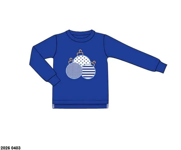 Busy Bee Smocks Chinoiserie jongensshirt kerst