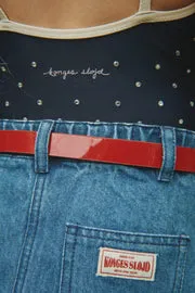 Konges Sløjd Magot rok denim blue biokatoen