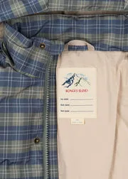 Konges Sløjd Magnum winterjas laurel blue check dons