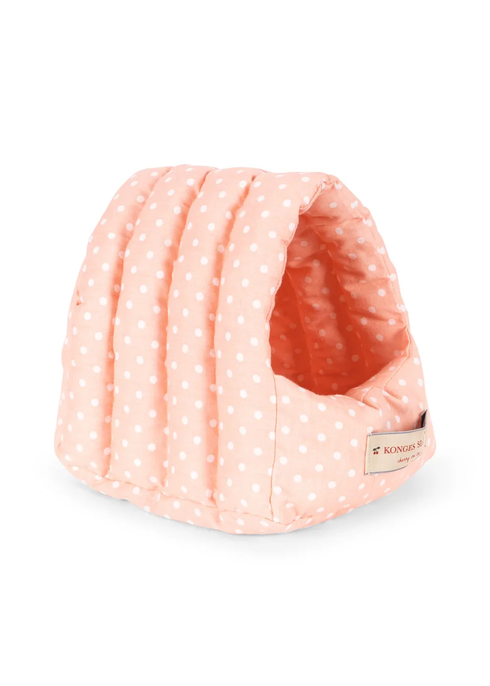 Konges Sløjd Calore kattenknuffel beige met huisje