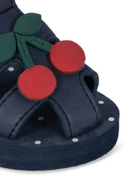 Konges Sløjd Sable sandalen navy blazer klittenband