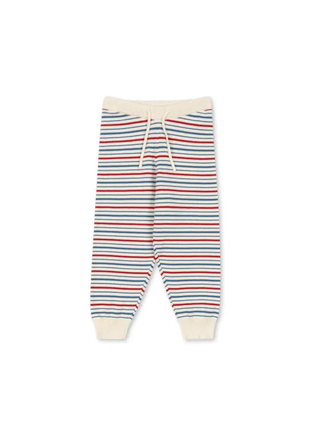 Konges Sløjd Manis broek antique stripe biokatoen