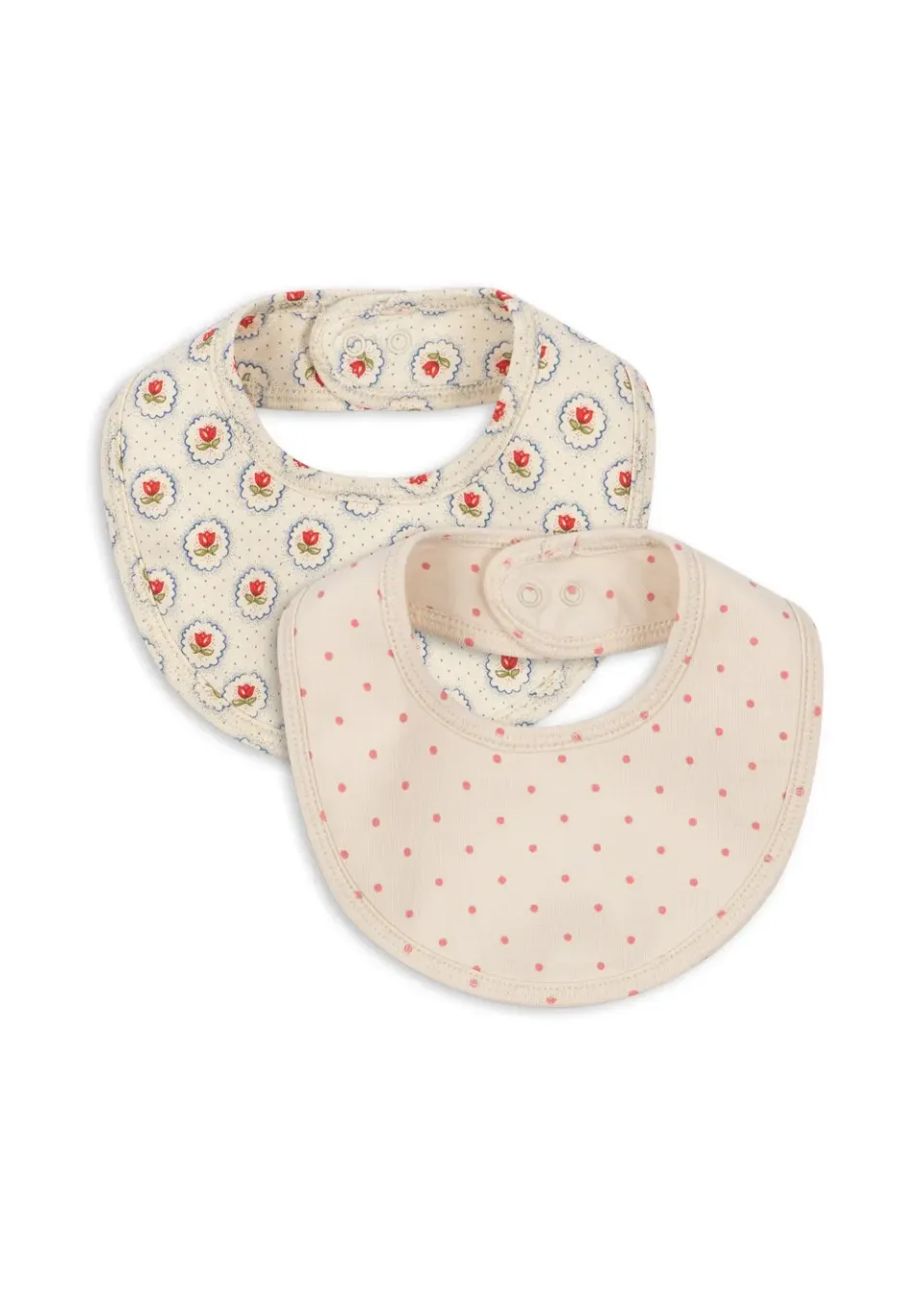 Konges Sløjd Basic slabbetjes pirouette dot 2-pack