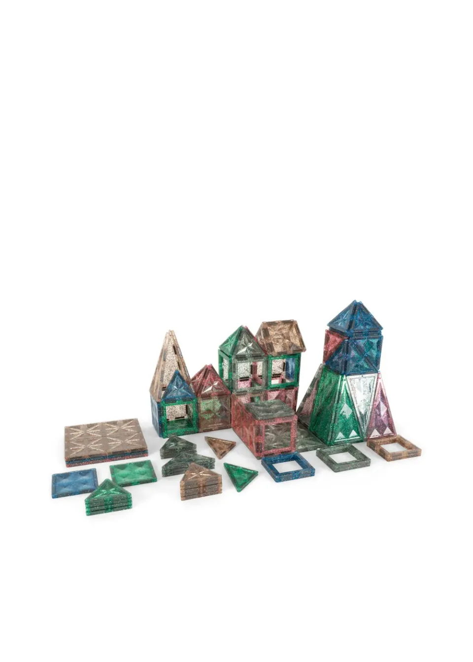 Konges Sløjd Piece by Piece bouwset glitter 100 stuks