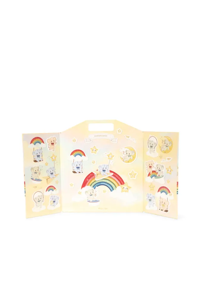 Konges Sløjd stickerboek Mijn Sticker Wereld multi